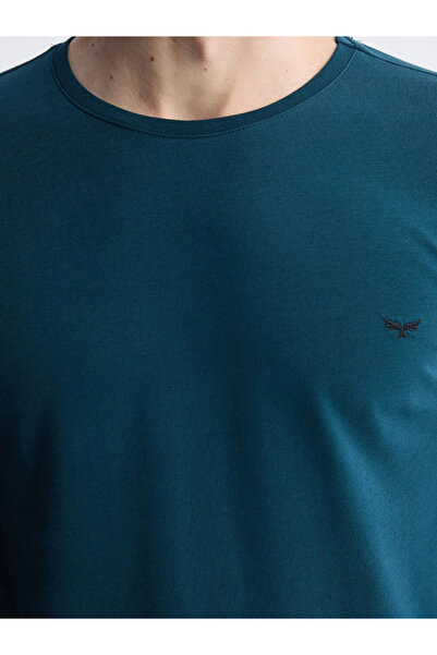 LC Waikiki Ανδρικό κοστούμι πιτζάμα Petrol Standard Mold