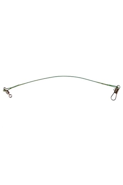 CAPTAIN 2916 Hazır Çelik Tel 9 Kat Carbon 10 Adet 32cm Yeşil