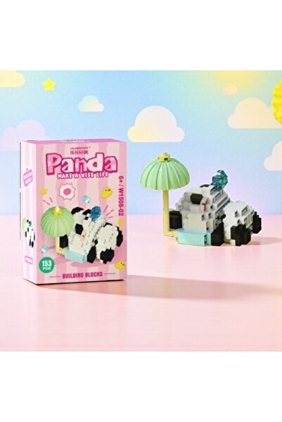 CNS Concept Panda Bricks 3D Puzzle Lego +14 Multicolor