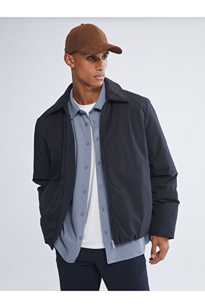 LC Waikiki Palton pentru bărbați, cu guler de cămașă, cu potrivire confortabilă