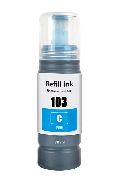 TecHarbor Epson 103 Muadil Mürekkep Seti EcoTank L3110 EcoTank L3260 EcoTank L5296 Yazıcı Uyumlu