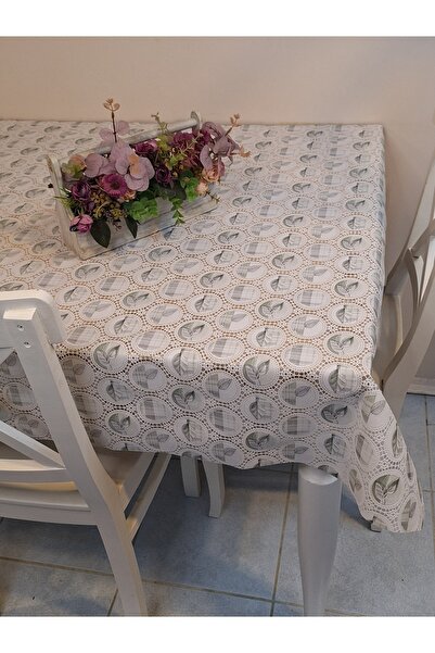 Başak Ev Tekstili Imported Erasable Tablecloth – Pvc Oilcloth with Non-Slip Base