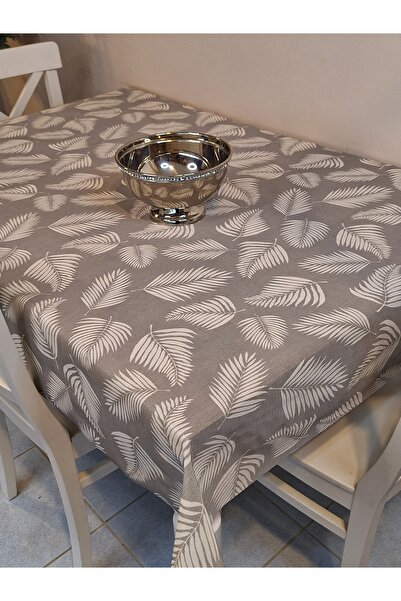 Başak Ev Tekstili Imported Erasable Pvc Tablecloth – Non-Slip Base, Fabric-Look Pvc Table Cover