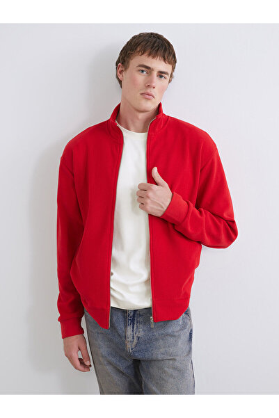 LC Waikiki Vizyon New Season Comfortable Fit guler ridicat Hanorac pentru băr...