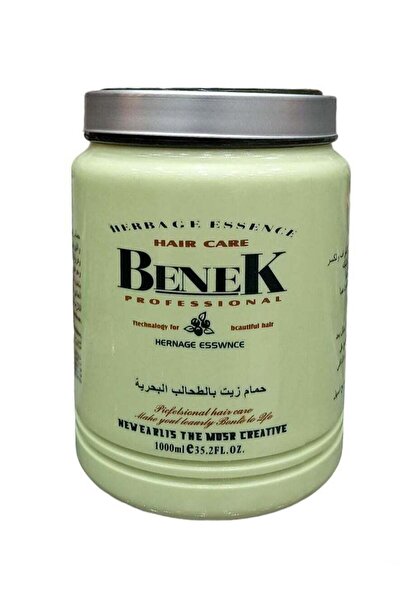 benek بينيك حمام زيت الطحالب البحرية مع فيتامين هـ والبروتينات والمعادن للشعر...