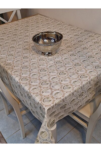 Başak Ev Tekstili Imported Erasable Tablecloth – Pvc Oilcloth with Non-Slip Base