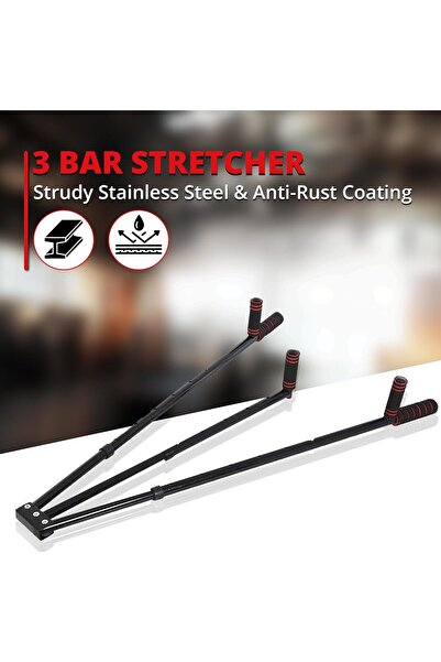 MAX STRENGTH MAXSTRENGTH Leg Stretcher 3-Bar Martial Arts Heavy Duty Machine