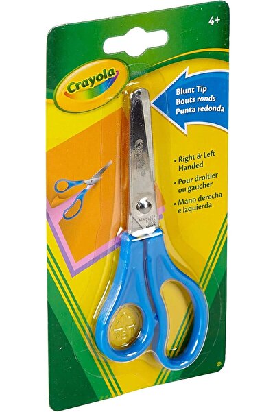 Crayola مقص ذو طرف غير حاد (قد تختلف الألوان)