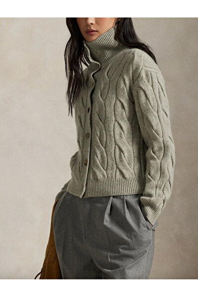 Polo Ralph Lauren Cable Wool-Cashmere Cardigan