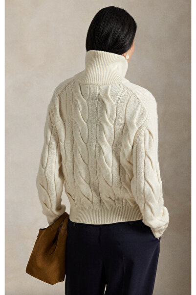 Polo Ralph Lauren Cable Wool-Cashmere Cardigan