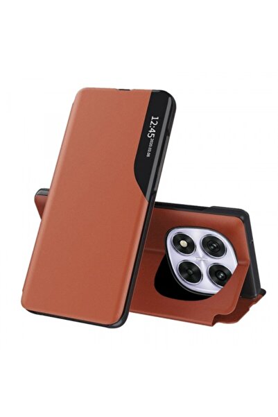 Stef's Cat Husă pentru Xiaomi Poco X7 / Note 14 Pro 5G, eFold, portocalie