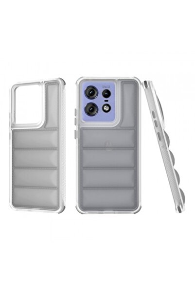 Stef's Cat Husă pentru Motorola Edge 50 Pro, Wave Shield, Neagră