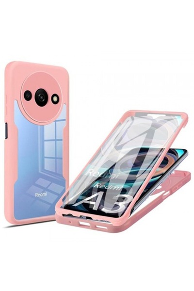 Stef's Cat Θήκη για Xiaomi Redmi A3x / A3, ColorVerse 360, Ροζ