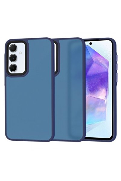 Stef's Cat Carcasă pentru Samsung Galaxy A55 5G (A556), HaloFrost, Albastru m...