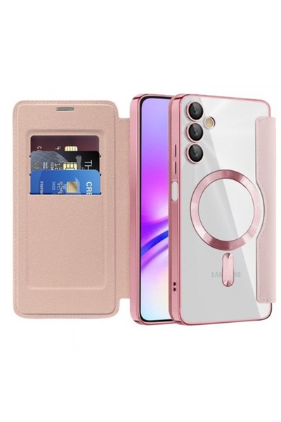 Stef's Cat Θήκη MagSafe για Samsung Galaxy A05s A057, Techsuit SmartMag Book,...