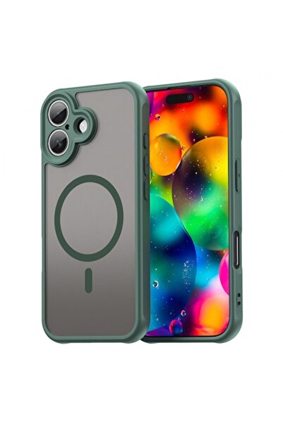 Stef's Cat Θήκη MagSafe για Apple iPhone 17, HaloFrost II, Πράσινη