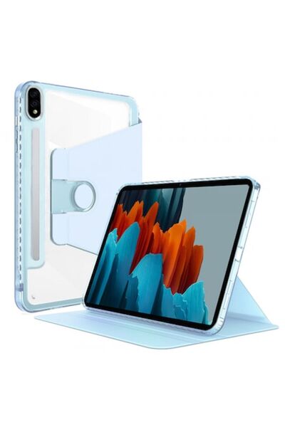 Stef's Cat Husă pentru Samsung Galaxy Tab S8 / Tab S7 (T875/T870) - Crystal Vision, Albastră