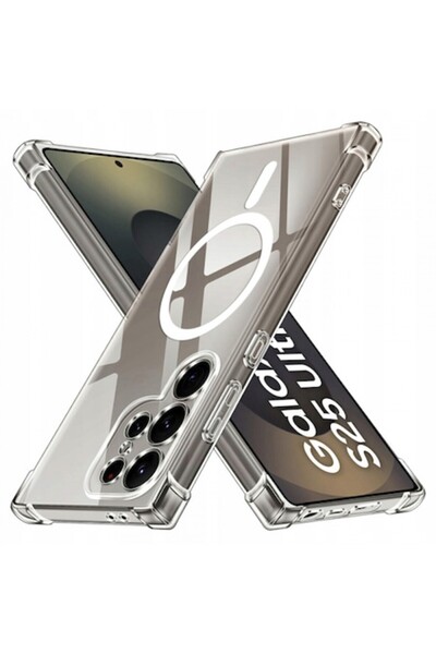 Stef's Cat Θήκη MagSafe για Samsung Galaxy S25 Ultra S938, Ανθεκτική σε κραδα...