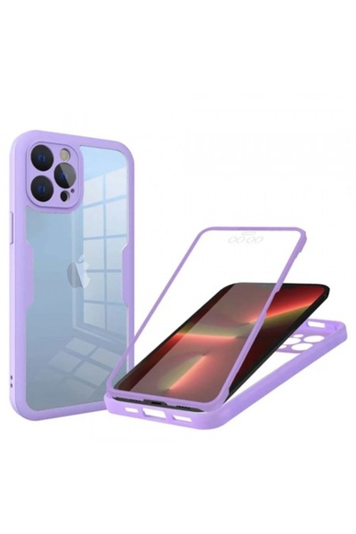 Stef's Cat Θήκη για Apple iPhone 13 Pro, ColorVerse 360, Μωβ