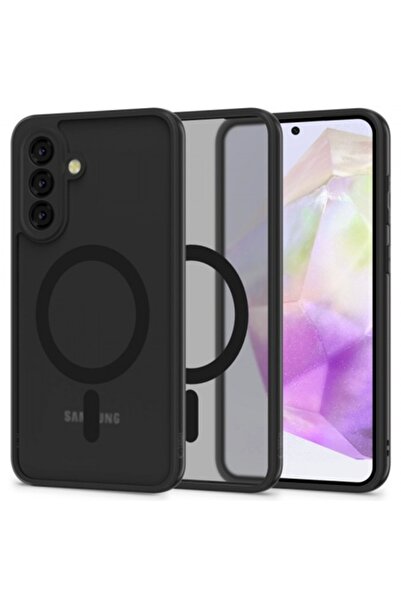 Tech-Protect Husă MagSafe pentru Samsung Galaxy A36 A366, Magmat, Neagră