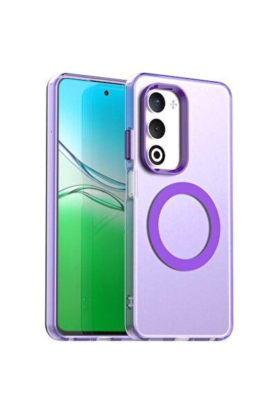 Stef's Cat Поликарбонатен калъф CandyCase MagSafe за Oppo A5 4G (Z50) - лилав