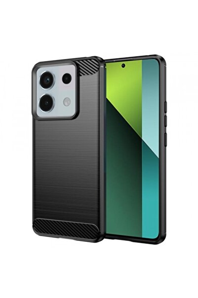 Stef's Cat Husă de telefon pentru Xiaomi Poco X6 / Note 13 Pro 5G, Carbon, Negru