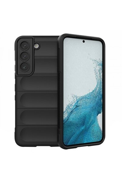 Stef's Cat Carcasă pentru Samsung Galaxy S22 5G S901, Magic Shield, Negru