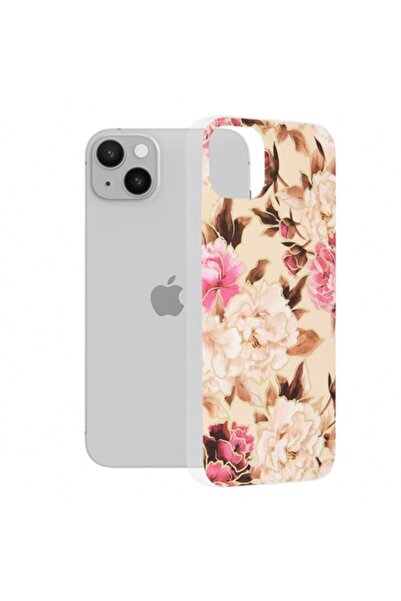 Stef's Cat Carcasă Apple iPhone 14 Plus, Marmură, Bej