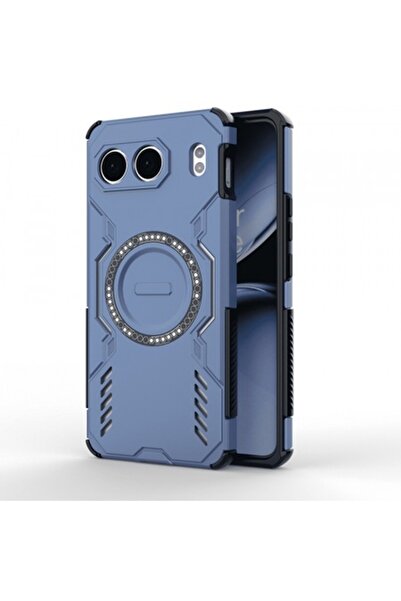 Stef's Cat Θήκη MagSafe για OnePlus Nord 4, ArmorMag, Μπλε