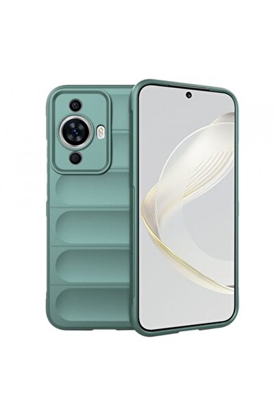 Stef's Cat Θήκη τηλεφώνου για Huawei nova 12s / nova 11, Magic Shield, Πράσινη