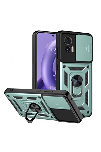 Stef's Cat Husa pentru Motorola Edge 30 Neo, CamShield, Verde