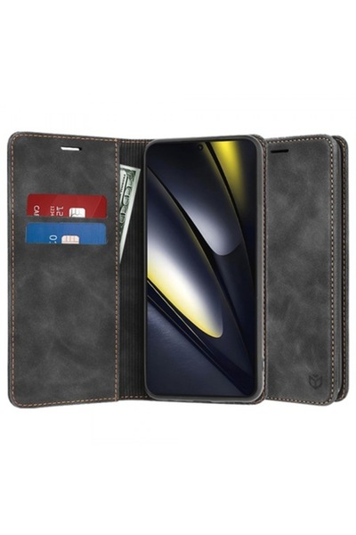 Stef's Cat Case for Xiaomi Poco F6, Confy, Black