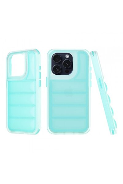 Stef's Cat Θήκη Apple iPhone 15 Pro, Wave Shield, Τυρκουάζ