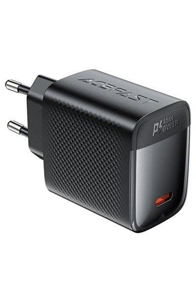 Stef's Cat Φορτιστής τοίχου, USB-C, Γρήγορη φόρτιση 45W (3A), L21, Μαύρο