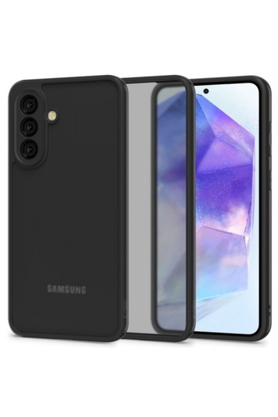 Tech-Protect Carcasă de telefon pentru Samsung Galaxy A56 (A566) — MagMat, Negru
