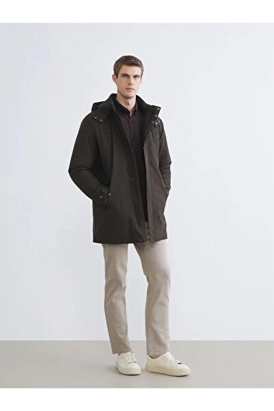 LC Waikiki Standard Mold Hooded Men's Parka (W5)