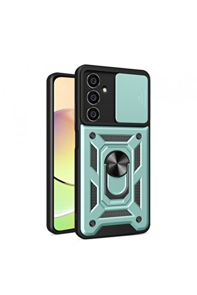 Stef's Cat Carcasă de telefon pentru Samsung Galaxy M15, CamShield, Verde