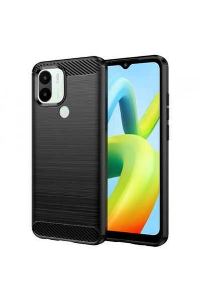 Stef's Cat Carcasă pentru Xiaomi Redmi A2+ / A1+, Carbon, Negru