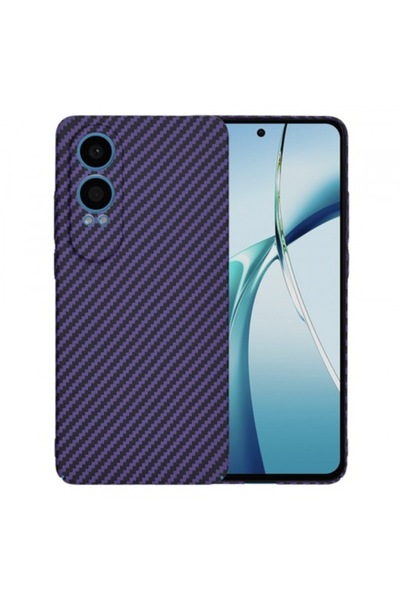 Stef's Cat Carcasă OnePlus Nord CE4 Lite, Carbonite Fiber Shell, violet