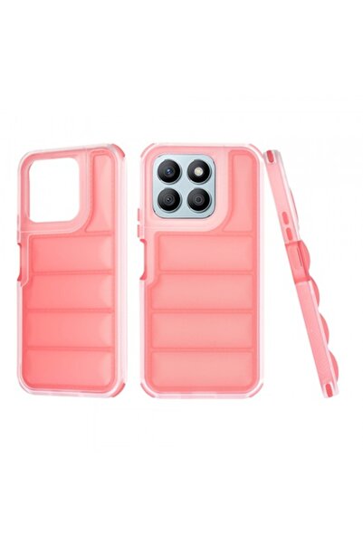 Stef's Cat Θήκη για Honor X8b, Wave Shield, Κόκκινη