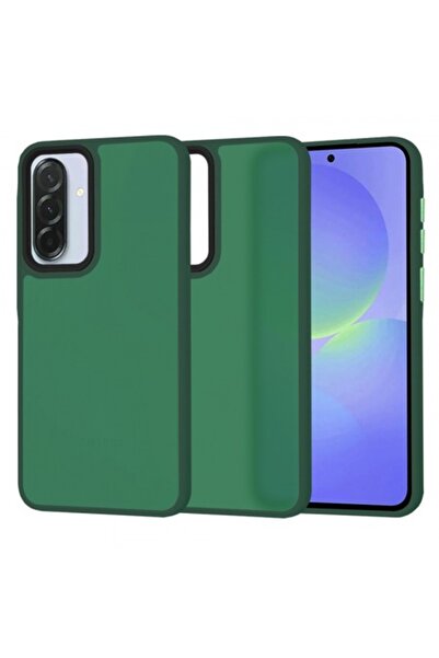 Stef's Cat Carcasă pentru Samsung Galaxy A36 A366, HaloFrost, Verde