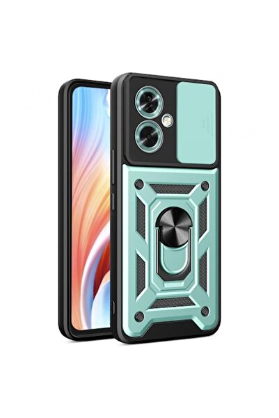 Stef's Cat Carcasă pentru OnePlus Nord N30 SE / Oppo A79, CamShield, Verde