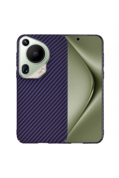 Stef's Cat Husă pentru Huawei Pura 70 Ultra, Carbonite FiberShell, Violet