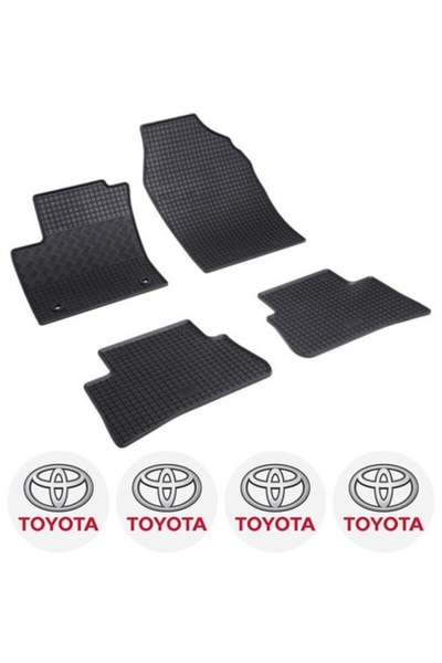 Rigum Set covorașe auto pentru Toyota CH-R SUV (01.2017 - prezent) cu 4 autoc...