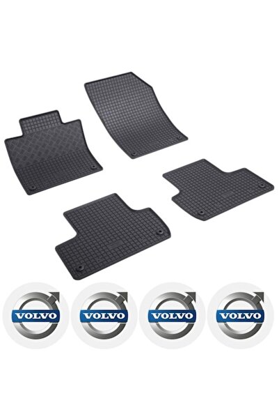 Rigum Set covorașe pentru Volvo XC60 II SUV (07.2017 - prezent) și 4 autocola...