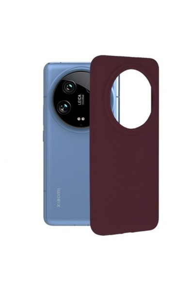 Stef's Cat Калъф за Xiaomi 14 Ultra, Soft Edge, Виолетов