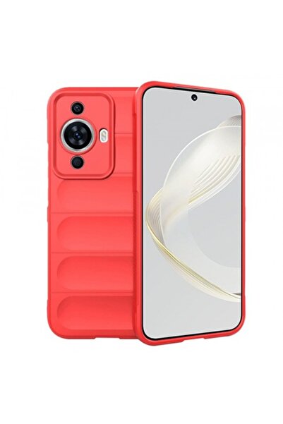 Stef's Cat Θήκη για Huawei nova 12s / nova 11, Techsuit Magic Shield, Κόκκινη