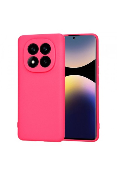 Stef's Cat Carcasă pentru Xiaomi Redmi Note 14 Pro+ 5G, SoftFlex, Roz închis