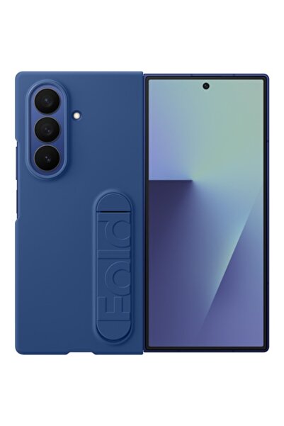 Stef's Cat Θήκη για Samsung Galaxy Z Fold7 F966, Σιλικόνη, Μπλε EF-MF966CNEGWW