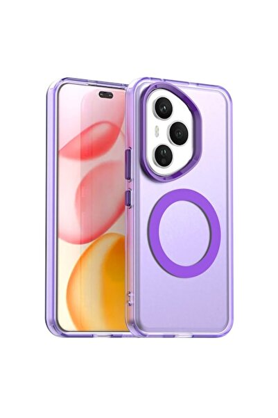 Stef's Cat Husă CandyCase MagSafe pentru Honor 400 Pro (D53) - Policarbonat, Mov